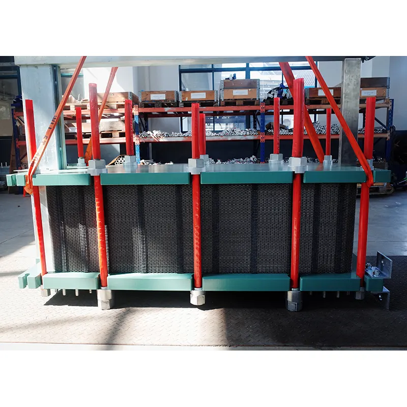 Plate evaporator condensers